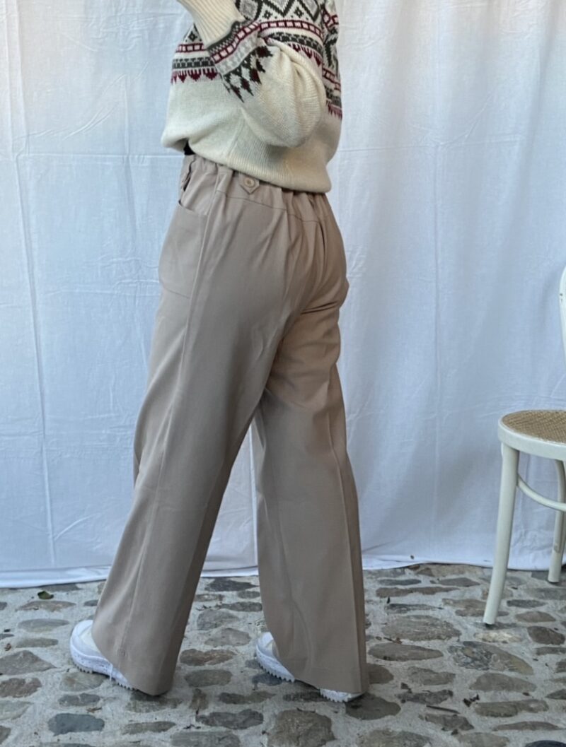 beige tailored pants, vintage fashion